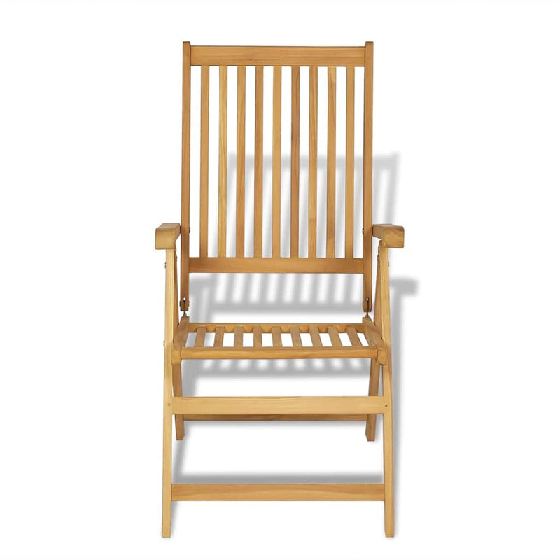 Set mobilier de grădină, 9 piese, lemn masiv de tec