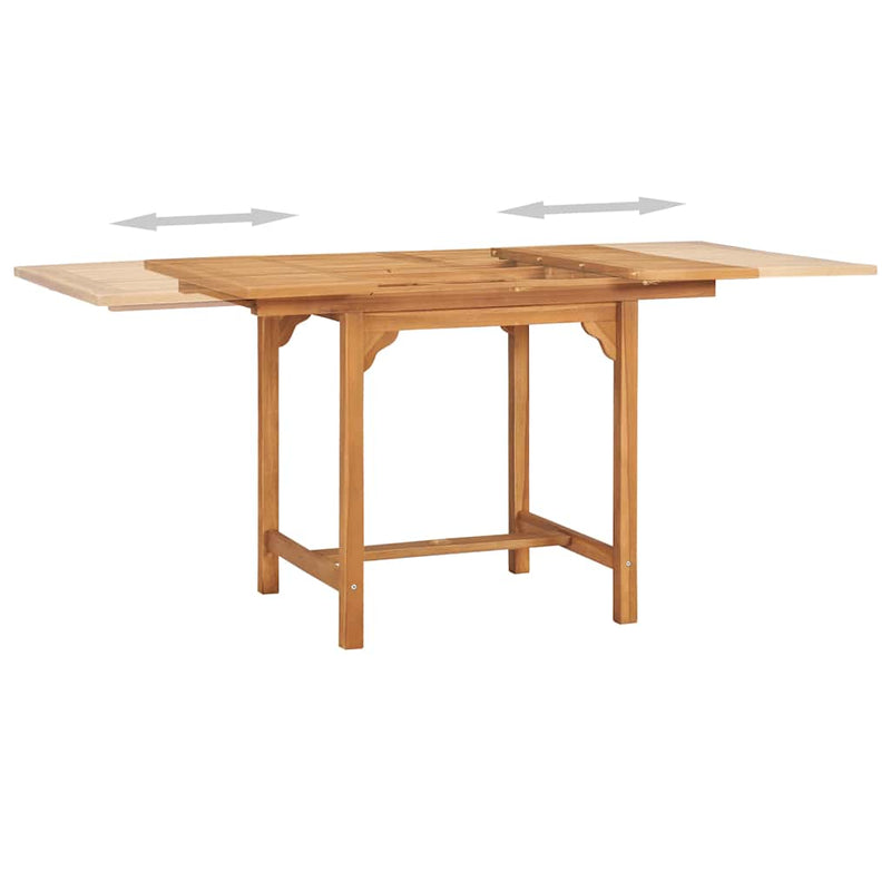Set mobilier de grădină, 5 piese, lemn masiv de tec