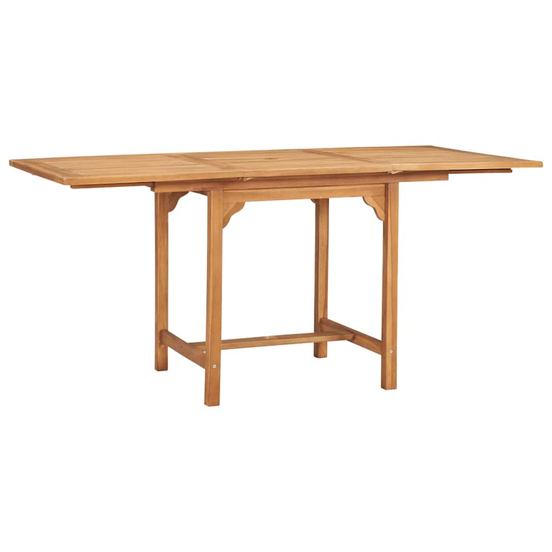 Set mobilier de grădină, 5 piese, lemn masiv de tec