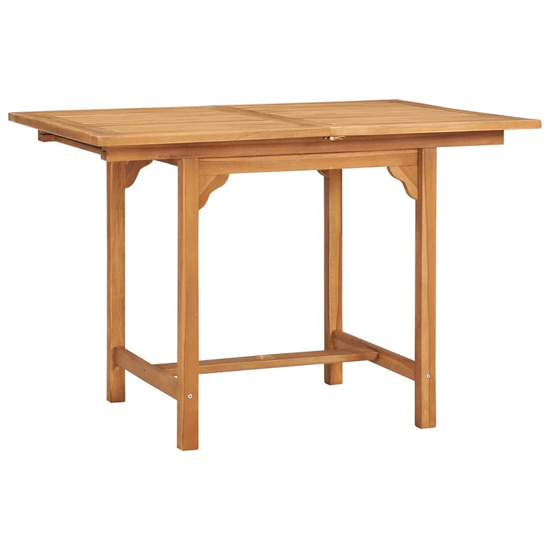 Set mobilier de grădină, 5 piese, lemn masiv de tec