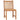 Set de mobilier de grădină cu 5 piese, 120x70 cm, lemn masiv de tec