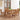 Set de mobilier de grădină cu 7 piese, 140x80 cm, lemn masiv de tec