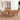 Set de mobilier de grădină cu 7 piese, 180x90 cm, lemn masiv de tec