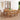 Set de mobilier de grădină cu 9 piese, 200x100 cm, lemn masiv de tec
