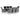 Set mobilier de exterior cu perne 9 piese gri deschis poliratan