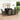 Set mobilier de exterior cu perne, 9 piese, maro, poliratan