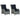 Set mobilier de exterior cu perne,9 piese,gri deschis,poliratan