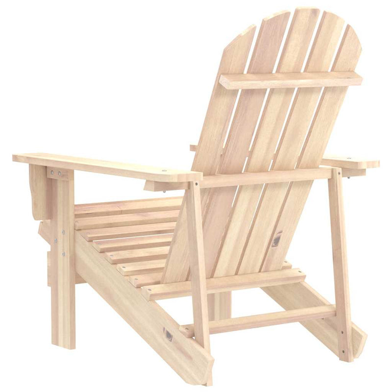 Scaun de grădină Adirondack, lemn masiv de brad
