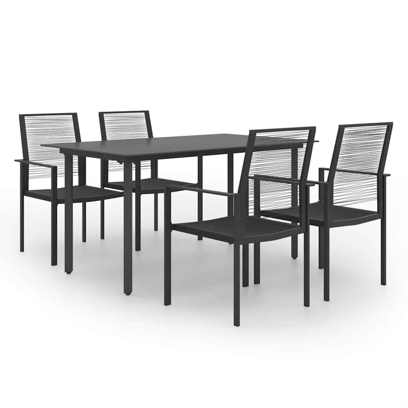 Set mobilier de grădină, 5 piese