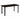 Set mobilier de grădină, 7 piese, negru, ratan PVC