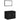 Set mobilier de baie, 2 piese, negru, PAL
