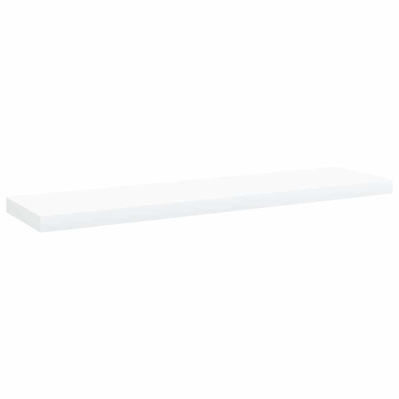 Plăci bibliotecă, 4 buc., alb, 40 x 10 x 1,5 cm, PAL