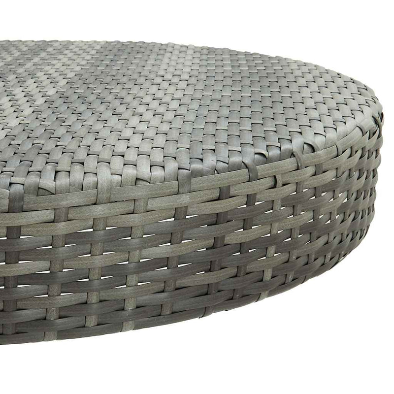 Set mobilier bar de grădină cu perne, 5 piese, gri, poliratan
