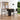 Set mobilier bar de grădină, 5 piese, negru