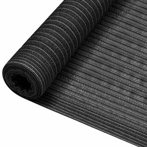 Plasă pentru intimitate, antracit, 1,2x10 m, HDPE, 150 g/m²