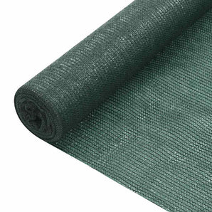 Plasă protecție intimitate, verde, 1x50 m, HDPE, 75 g/m²