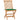 Set mobilier exterior pliabil cu perne, 3 piese, lemn masiv tec