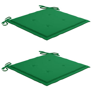 Set mobilier exterior pliabil cu perne, 3 piese, lemn masiv tec
