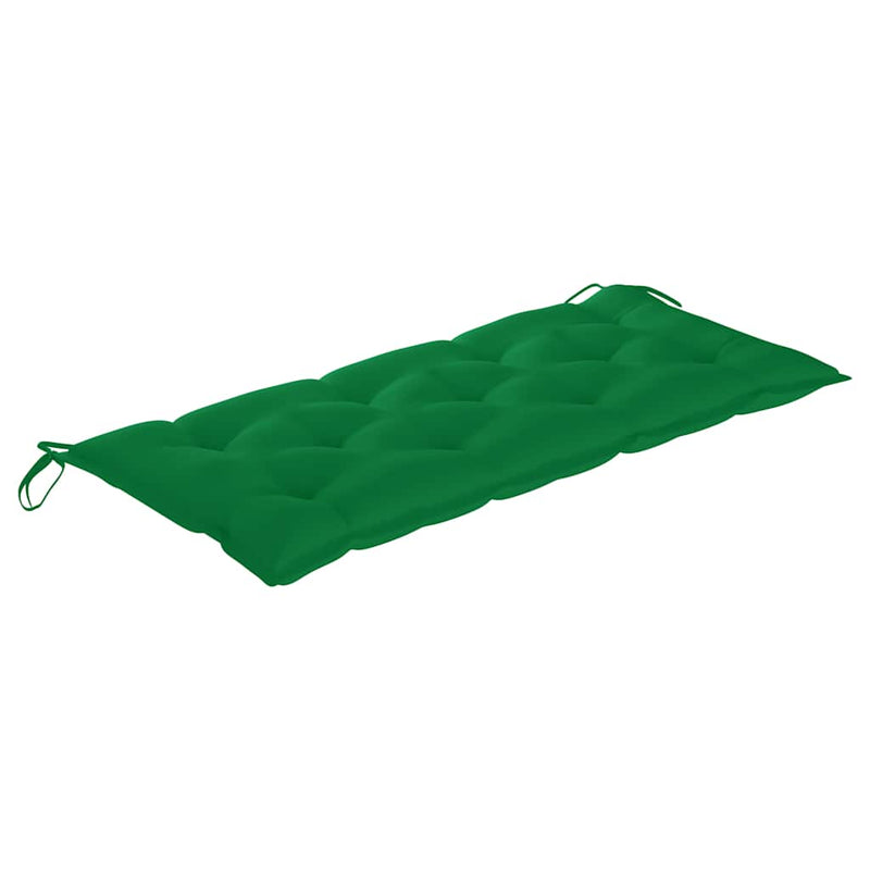 Bancă de grădină cu pernă, 120 cm, lemn masiv de acacia