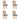 Set mobilier de exterior pliabil, cu perne, 5 piese, bambus