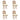 Set mobilier de exterior pliabil, cu perne, 5 piese, bambus