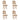 Set mobilier de exterior pliabil, cu perne, 5 piese, bambus