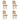 Set mobilier de exterior pliabil, cu perne, 5 piese, bambus