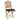 Set mobilier de exterior pliabil, cu perne, 5 piese, bambus
