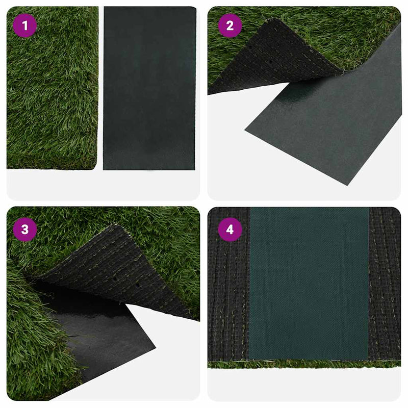 Bandă pentru gazon artificial, verde, 0,15x20 m