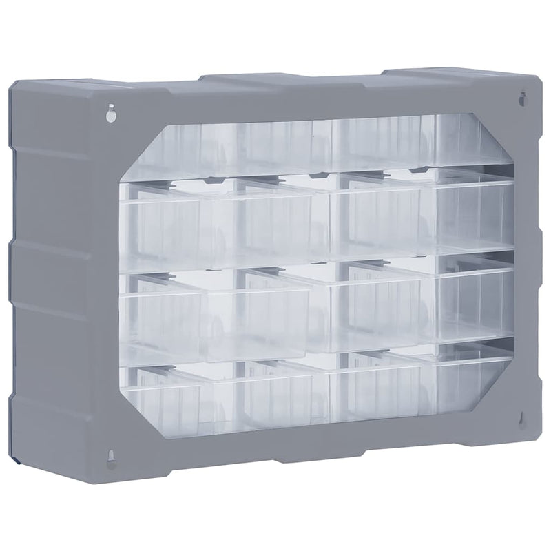 Organizator cu 16 sertare medii, 52x16x37 cm