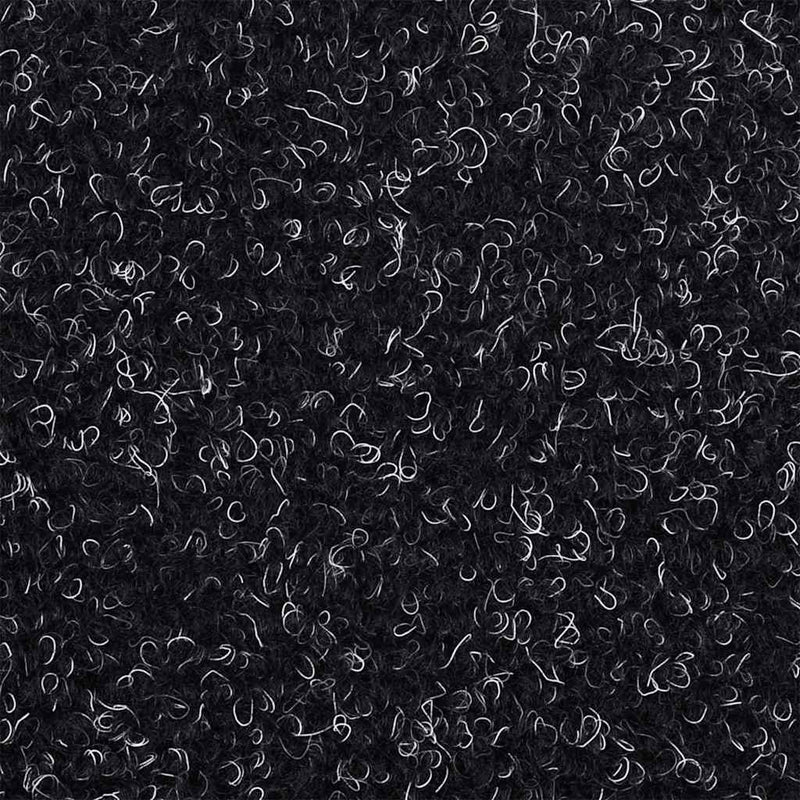 Covorașe autoadezive pentru scări, 10 buc., 65x21x4 cm, negru, semirotunde, mari