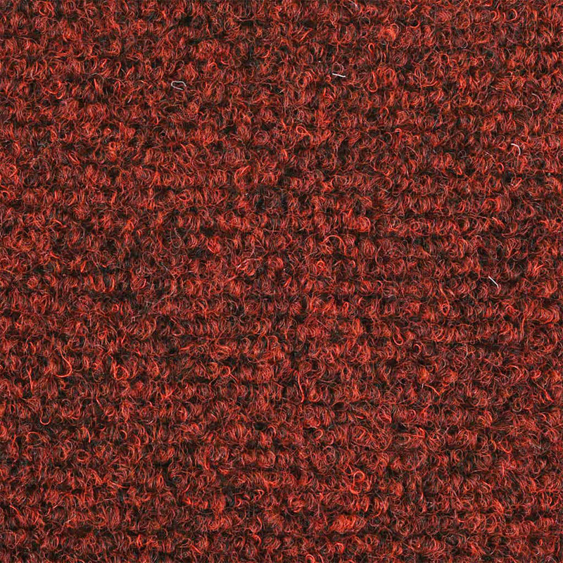 Covorașe pentru scări autoadezive, 5 buc., 65x21x4 cm, roșu bordeaux, semirotunde, mari