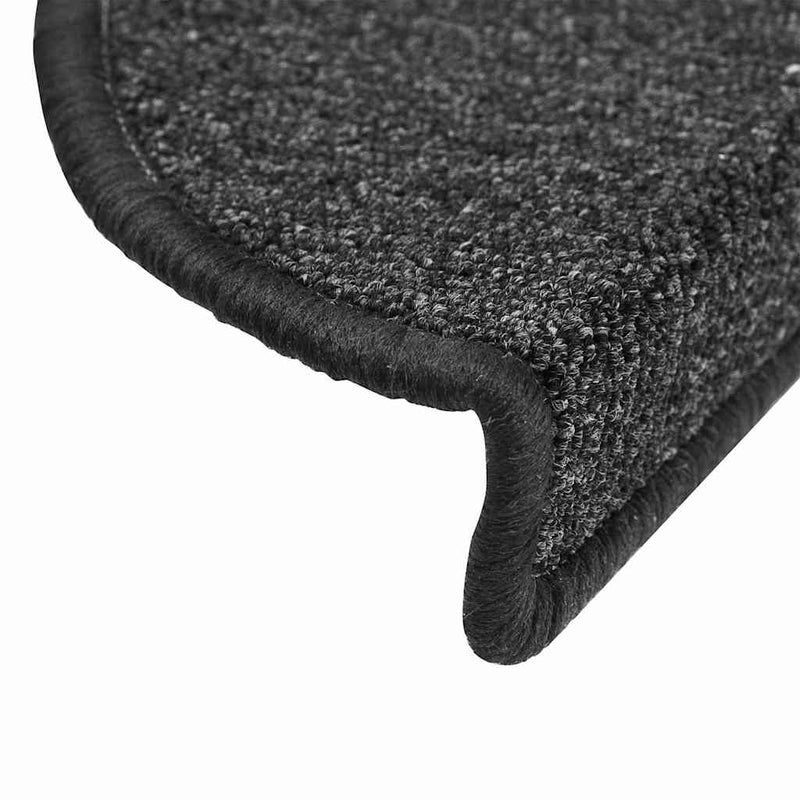 Grile pentru trepte 10 buc. 56 x 17 x 3 cm Non-Slip Antracit