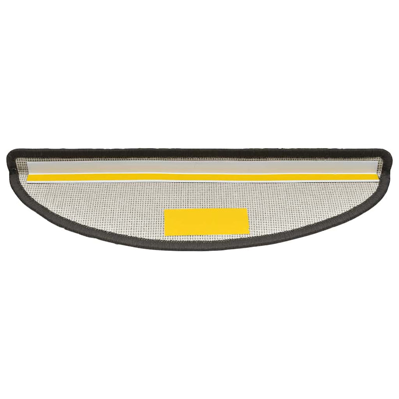 Grile pentru trepte 10 buc. 56 x 17 x 3 cm Non-Slip Gri închis