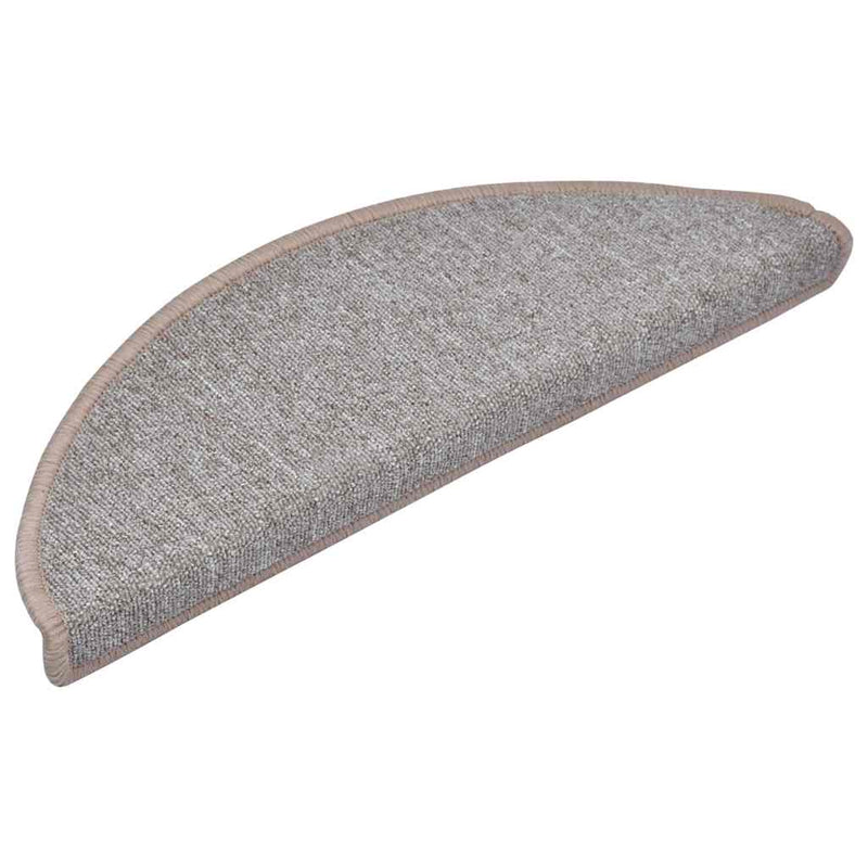 Grile pentru trepte 10 buc. 65 x 24 x 4 cm Maro deschis