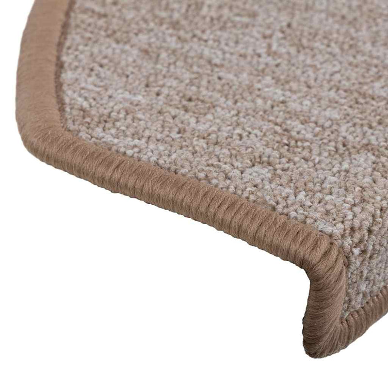 Grile pentru trepte 10 buc. 65 x 24 x 4 cm Maro deschis