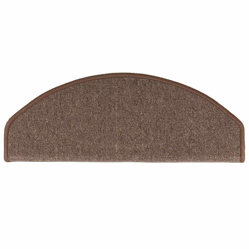 Grile pentru trepte 10 buc. 65 x 24 x 4 cm Non-Slip Maro Cafea