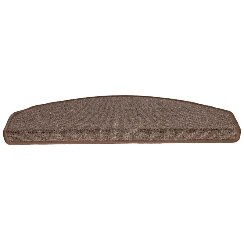 Grile pentru trepte 10 buc. 65 x 24 x 4 cm Non-Slip Maro Cafea