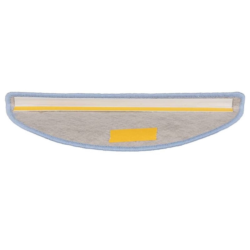 Covoraș scări autoadeziv 15 buc. albastru, 56x17x3 aspect sisal