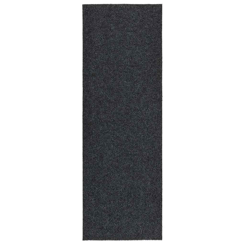 Covor traversă de captare a murdăriei, antracit, 100x300 cm