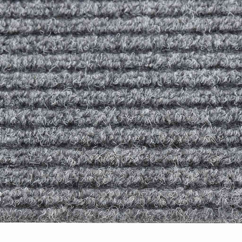 Covor traversă de captare murdărie, gri, 100x500 cm