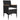 Set mobilier de grădină, 5 piese, negru
