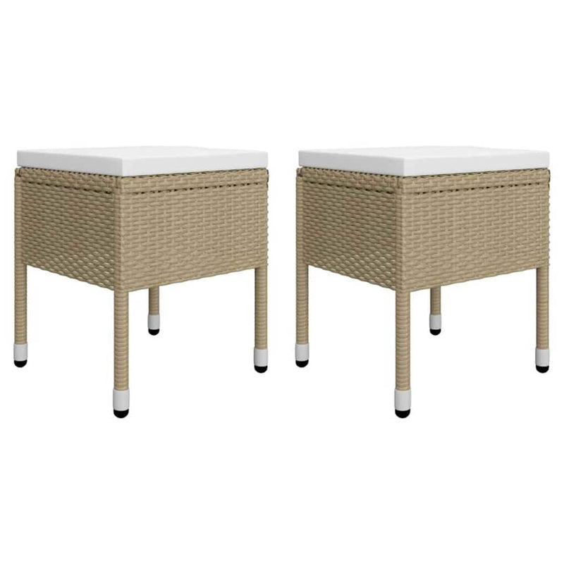 Set mobilier de grădină, 5 piese, bej