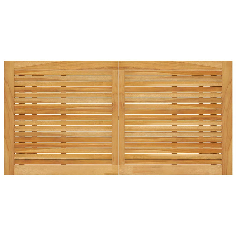 Set mobilier de grădină, 5 piese, negru
