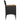 Set mobilier de grădină, 5 piese, negru