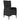 Set mobilier de grădină, 3 piese, negru