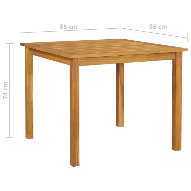 Set mobilier de grădină, 5 piese, negru