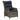 Set mobilier de grădină, 3 piese, maro