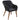 Set mobilier de grădină, 7 piese, negru