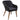 Set mobilier de grădină, 7 piese, negru